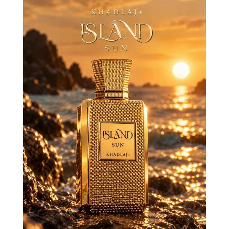 Khadlaj Island Sun Eau de Parfum 100ml / 3.4 oz Spray For Unisex - New - Image 1