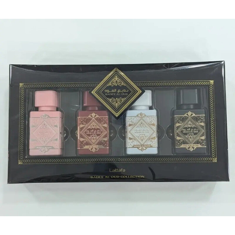 Lattafa Badee Al Oud Eau de Parfum 100ml / 3.4 oz Spray For Men - Gift Set - Image 1