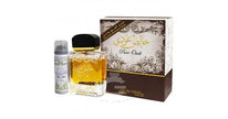 Lattafa Pure OUDI-(3.4 Ounce Eau de Parfum Spray + 1.7 Ounce Perfumed Body Spray) Eau de Parfum 100ml / 3.4 oz Spray For Men - New - Image 1