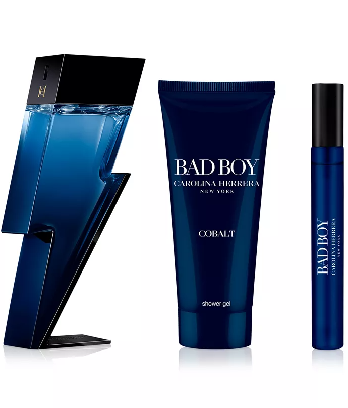 CH BAD BOY COBALT  3PC SET, MEN'S GIFT SET, EDT