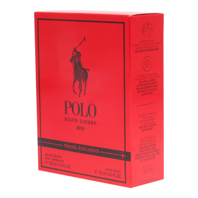 POLO RED 2PC TRAVEL SET, MEN'S GIFT SET, EDT