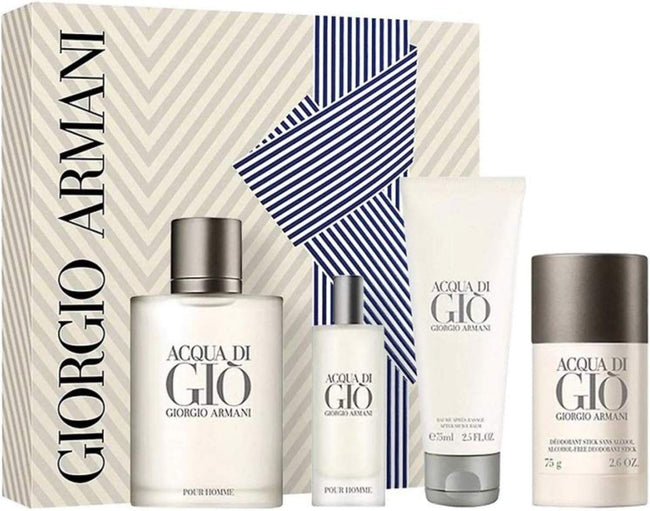 ACQUA DI GIO 4PC SET, MEN'S GIFT SET, EDT