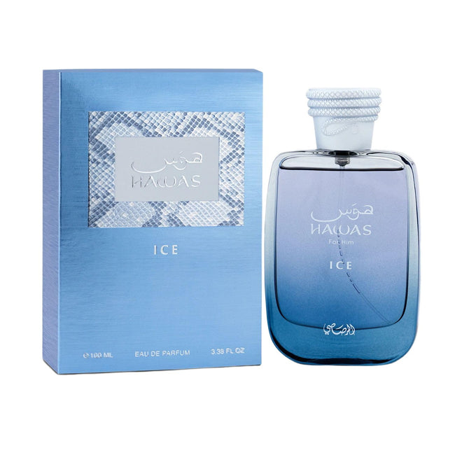 HAWAS ICE 3.38OZ, MEN'S PERFUME, EDP
