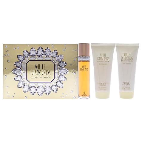 WHITE DIAMOND 3PC SET, WOMEN'S GIFT SET, EDT