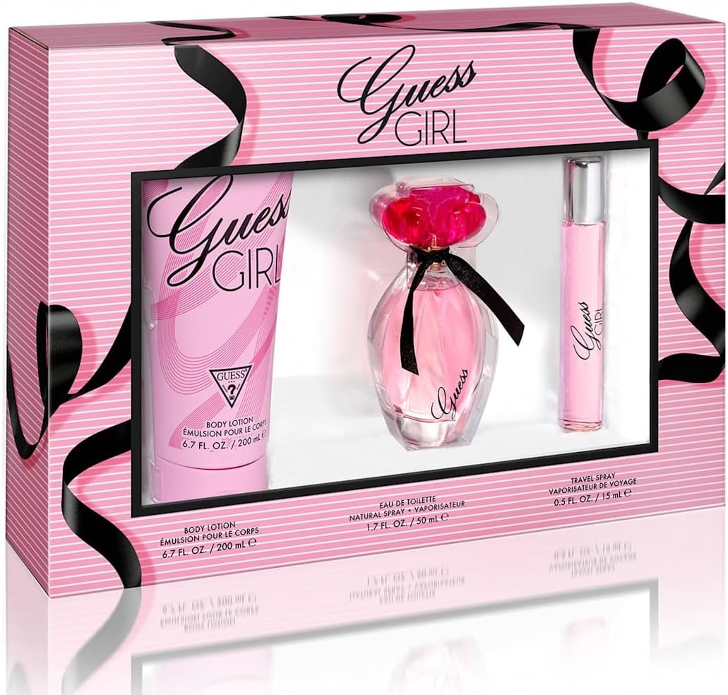GUESS GIRL 3PC SET, WOMEN'S GIFT SET, EDT