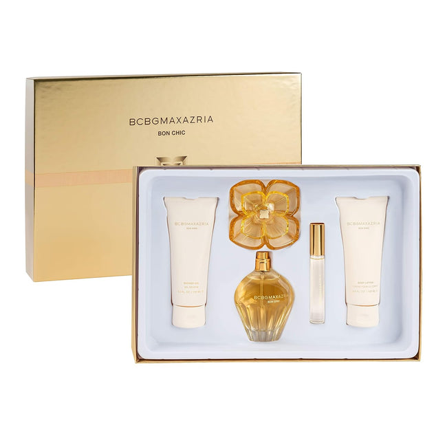 BON CHIC 4PC SET, WOMEN'S GIFT SET, EDP