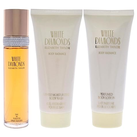 WHITE DIAMOND 3PC SET, WOMEN'S GIFT SET, EDT