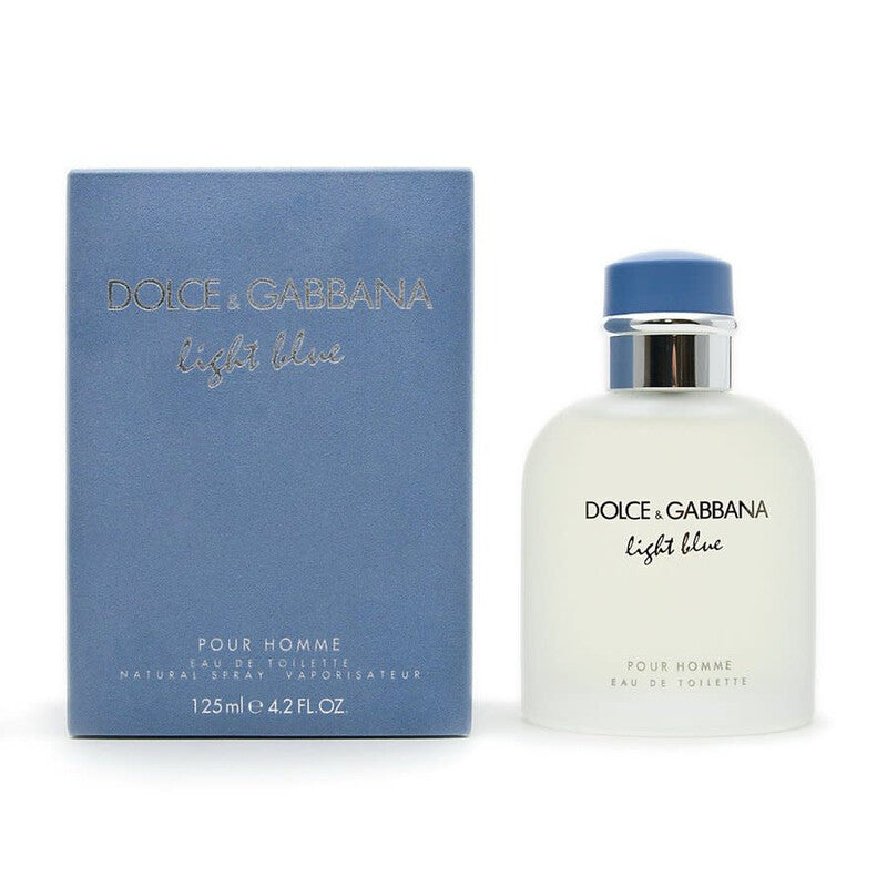 Dolce & Gabbana Light Blue Eau de Toilette 125ml / 4.2 oz Spray For Men - New - Image 1
