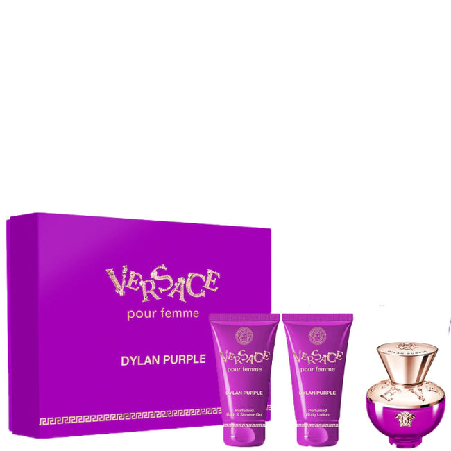 DYLAN PURPLE 4PC SET, WOMEN'S GIFT SET, EDP