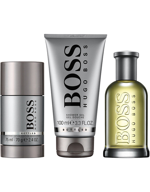 HUGO BOSS BOTTLED #6 3PC SET, MEN'S GIFT SET