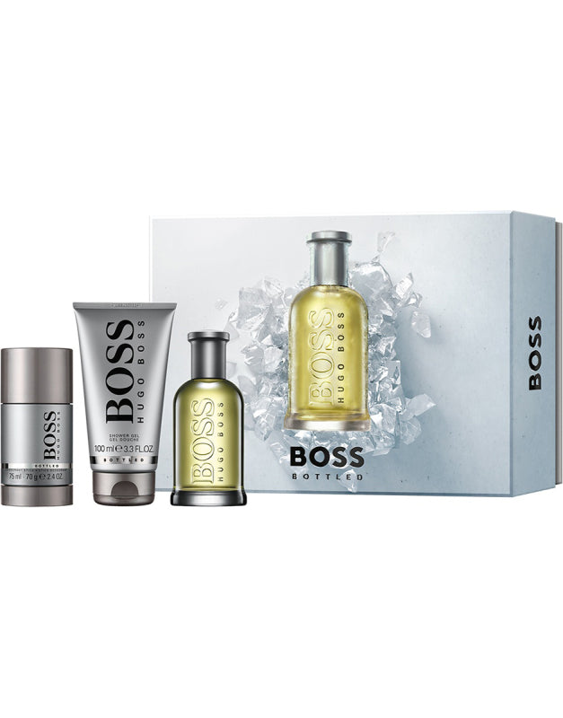 HUGO BOSS BOTTLED #6 3PC SET, MEN'S GIFT SET