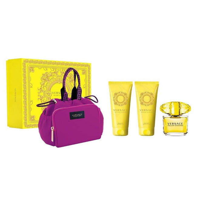 YELLOW DIAMOND 4PC SET, WOMEN'S GIFT SET, EDP