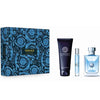 Versace Pour Homme 3pc Set 100ml + 150ml Body Wash + Mini Eau de Toilette 100ml / 3.4 oz Spray For Men - New - Image 1