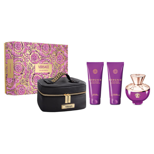 DYLAN PURPLE 4PC SET, WOMEN'S GIFT SET, EDP