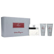 SALVATORE FERRAGAMO-F 3PC SET, MEN'S GIFT SET, EDT