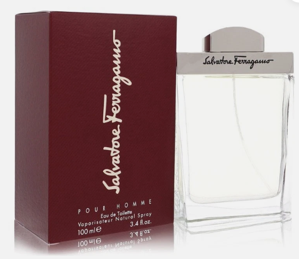 Salvatore Ferragamo Pour Homme Eau de Toilette 100ml / 3.4 oz Spray For Men - New - Image 1