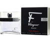 Salvatore Ferragamo F Black Eau de Toilette 100ml / 3.4 oz Spray For Men - New - Image 1