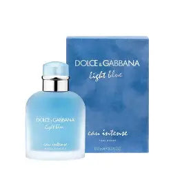 Dolce & Gabbana Light Blue Intense Eau de Parfum 100ml / 3.4 oz Spray For Men - New - Image 1