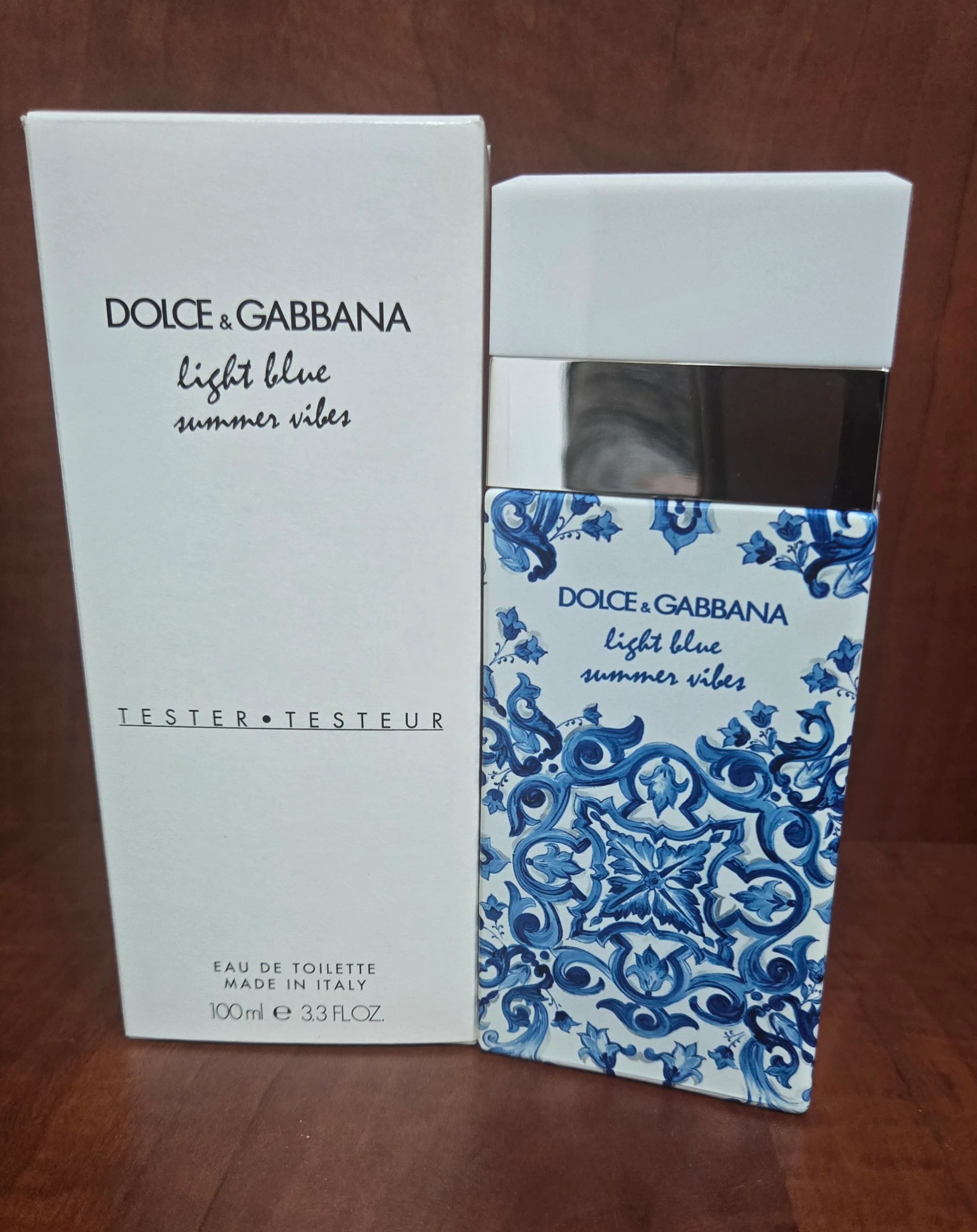 Dolce & Gabbana Light Blue Eau de Toilette 100ml / 3.4 oz Spray For Women - Tester with Cap - Image 1
