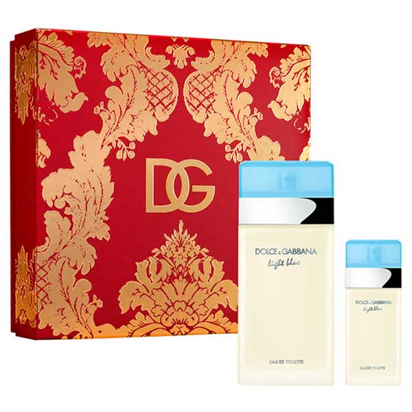 LIGHT BLUE 2PC SET, WOMEN'S GIFT SET, EDT