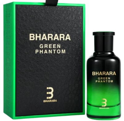 Bharara Green Phantom Eau de Parfum 100ml / 3.4 oz Spray For Men - New - Image 1