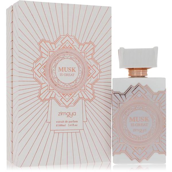 AFNAN ZIMAYA MUSK IS GREAT 3.4OZ , WOMEN'S PERFUME, EDP