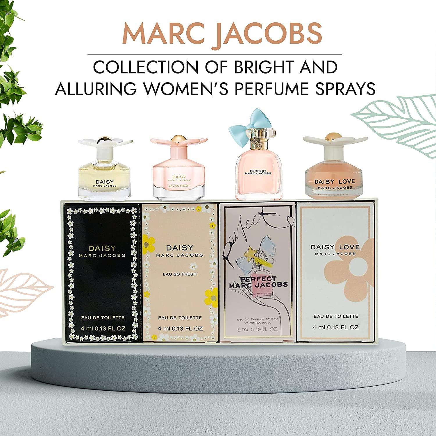 MARC JACOBS 4PC MINI SET, WOMEN'S GIFT SET, EDT