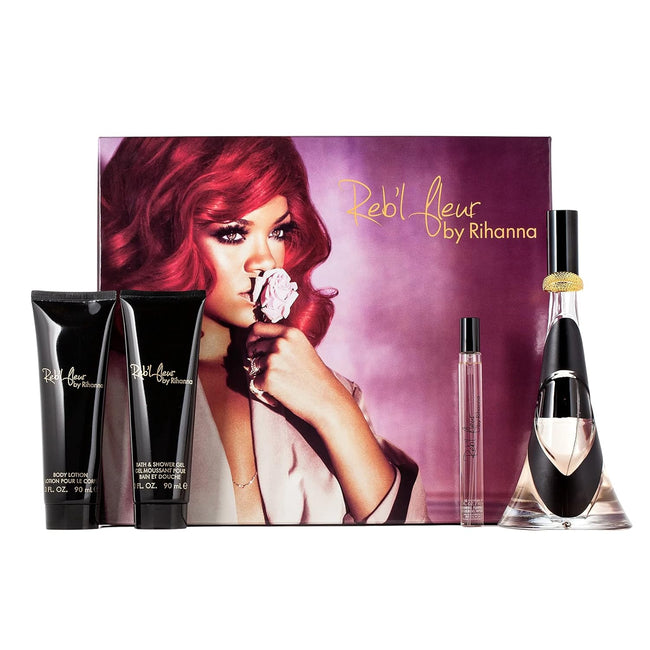 REBL FLEUR 4PC SET, WOMEN'S GIFT SET, EDP
