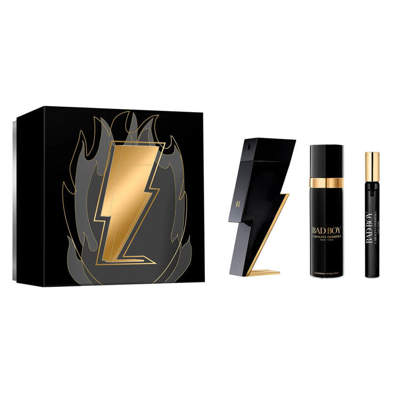 Carolina Herrera Bad Boy Eau de Toilette 100ml / 3.4 oz Spray For Men - Gift Set - Image 1