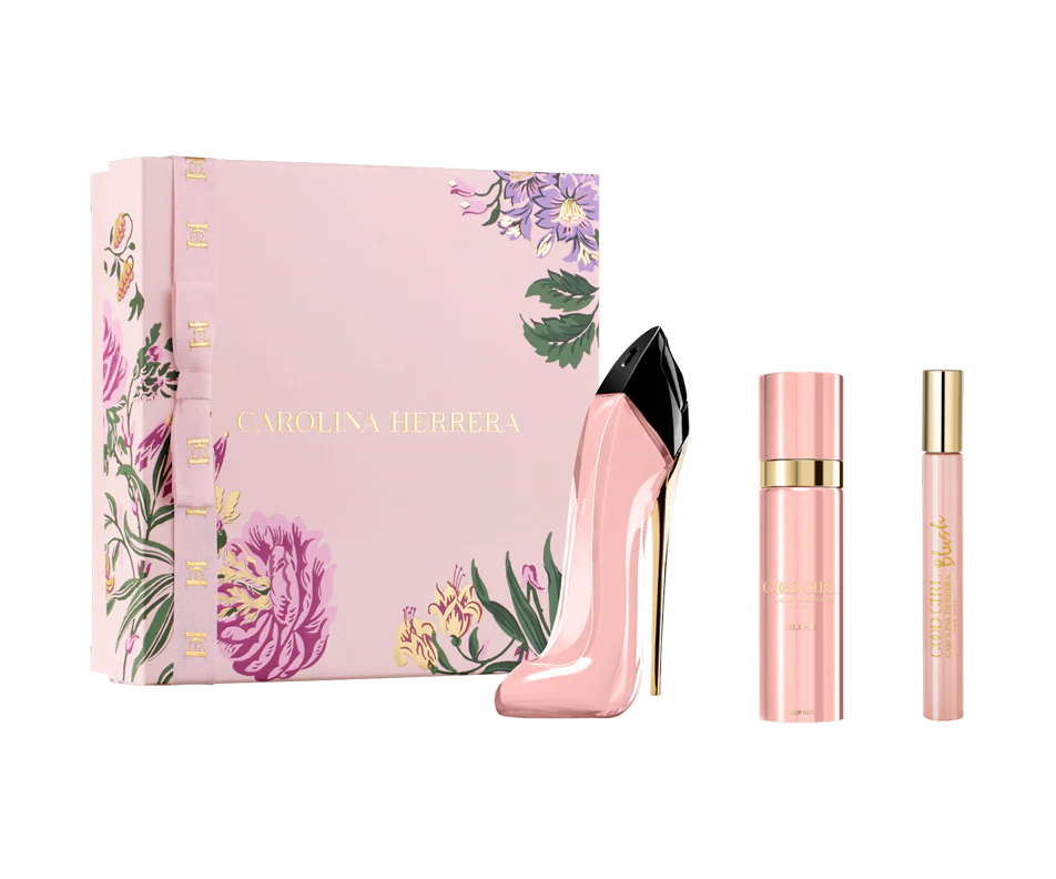 Carolina Herrera Good Girl Blush-carolina Herrera Good Girl Blush(W)(H/B)3pc Set (2.7oz EDP Sp,3.4oz Body Mist,10ml EDP Sp) Eau de Parfum 100ml / 3.4 oz Spray For Women - New - Image 1