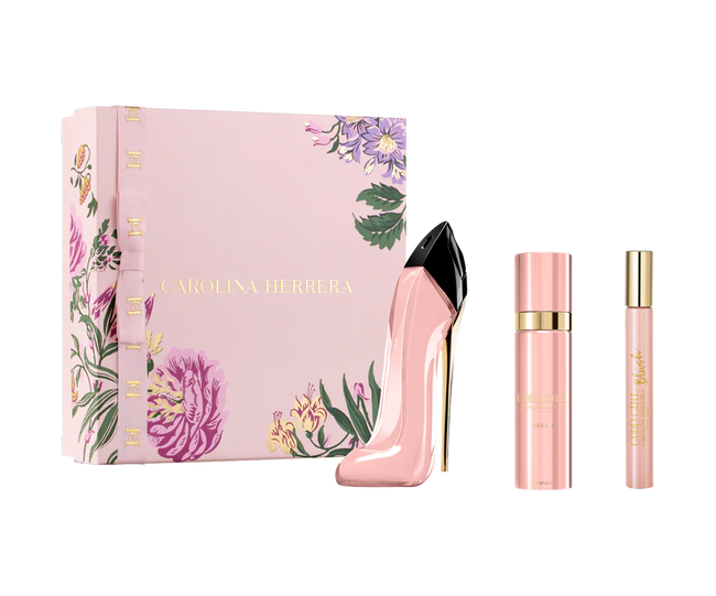 Carolina Herrera Good Girl Blush-carolina Herrera Good Girl Blush(W)(H/B)3pc Set (2.7oz EDP Sp,3.4oz Body Mist,10ml EDP Sp) Eau de Parfum 100ml / 3.4 oz Spray For Women - New - Image 1