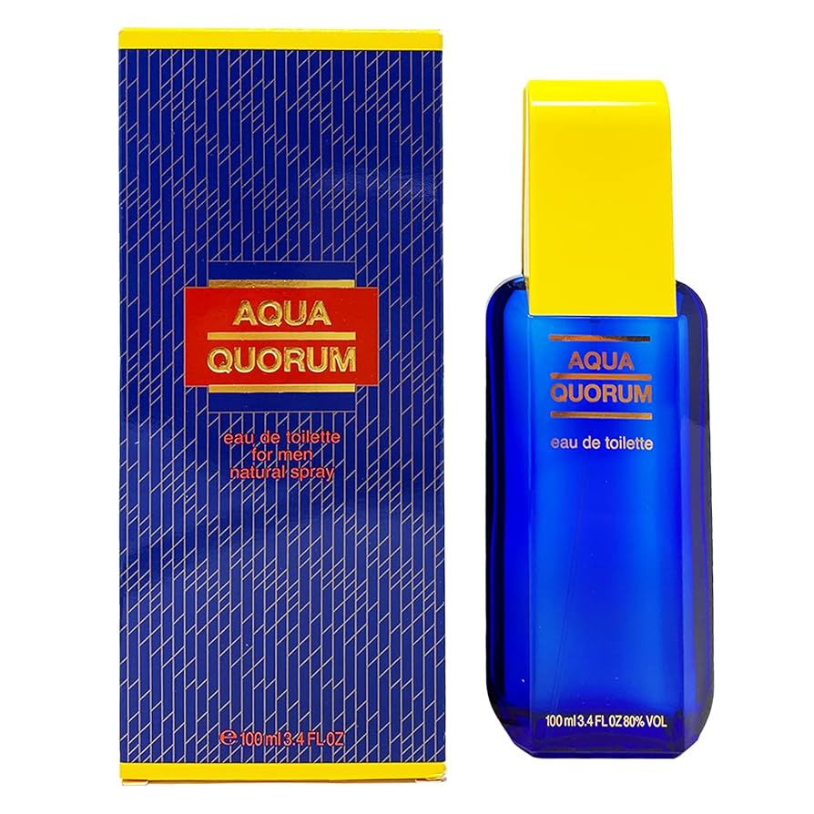 Puig Aqua Quorum Eau de Toilette 100ml / 3.4 oz Spray For Men - New - Image 1