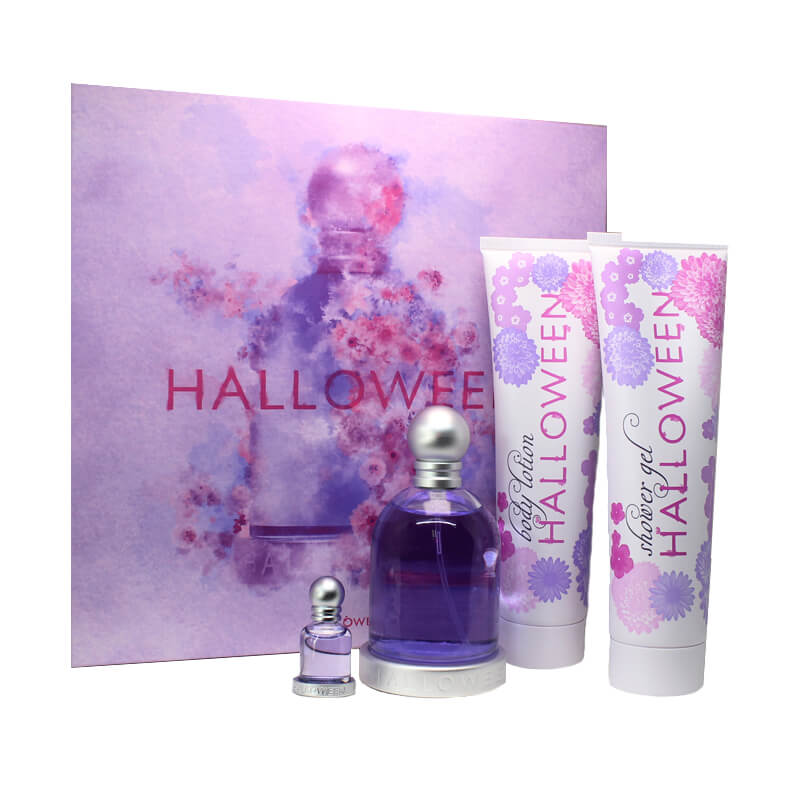 HALLOWEEN 4PC SET, WOMEN'S GIFT SET, EDT