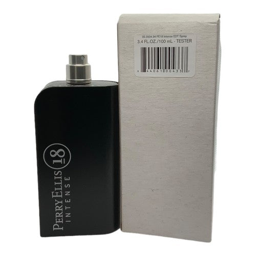 Perry Ellis 18 Intense Eau de Toilette 100ml / 3.4 oz Spray For Men - Tester with Cap - Image 1