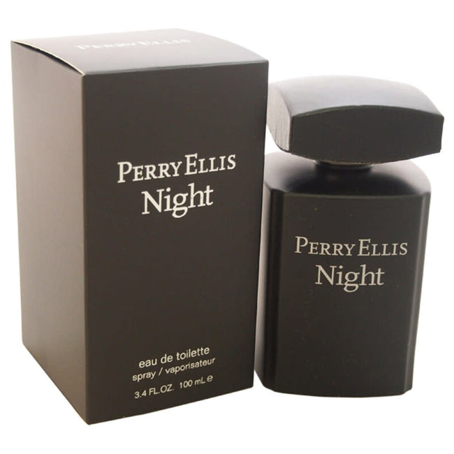 Perry Ellis Night Eau de Toilette 100ml / 3.4 oz Spray For Men - New - Image 1