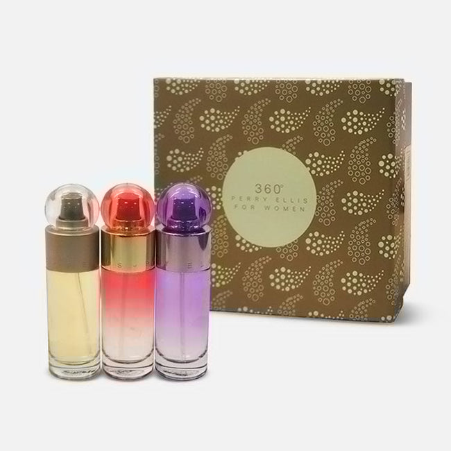 PERRY ELLIS TRIO 3PC SET WOMEN'S GIFT SET, EDT