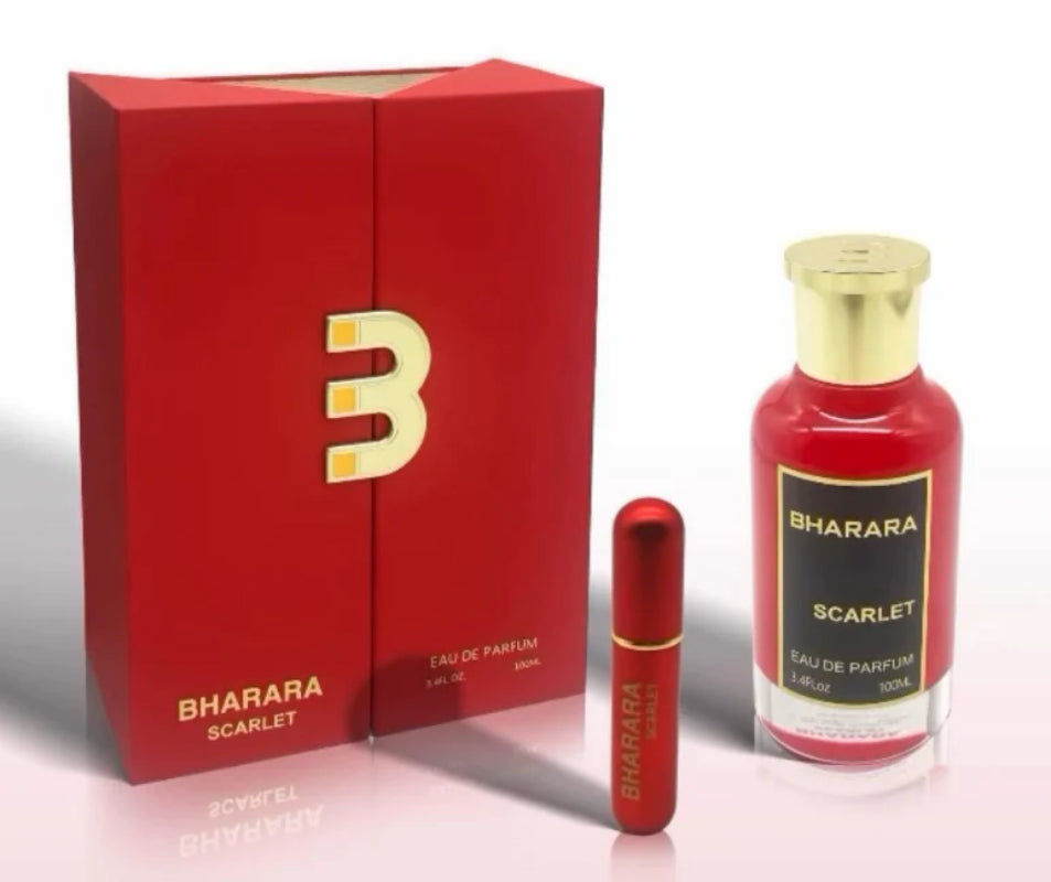 Bharara Scarlet Eau de Parfum 100ml / 3.4 oz Spray For Women - New - Image 1
