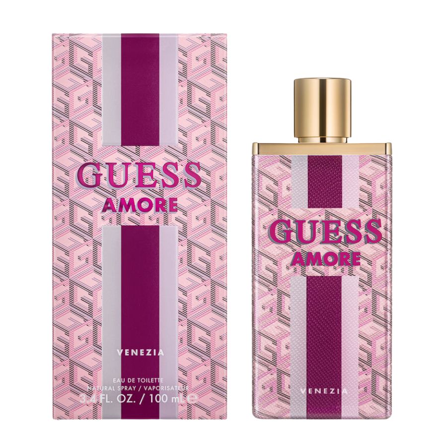 GUESS AMORE VENEZIA 3.4OZ, UNISEX PERFUME, EDP