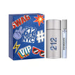 CAROLINA HERRERA 212 MEN 2PC SET, MEN'S GIFT SET, EDT