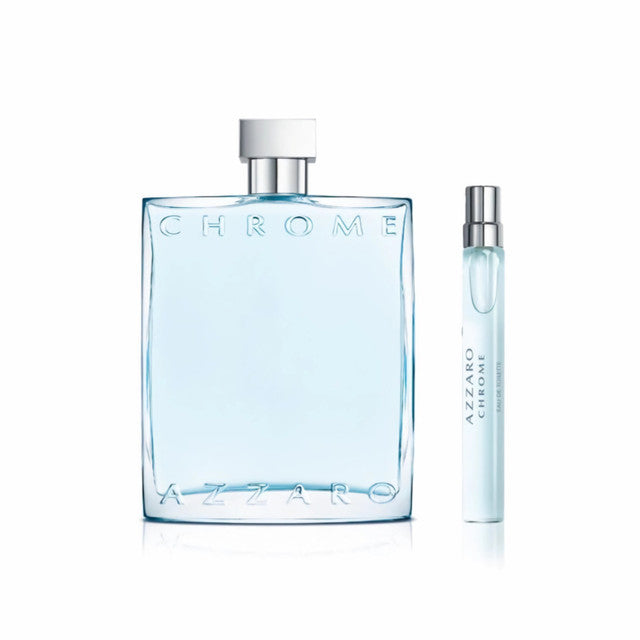 AZZARO CHROME 2PC SET, MEN'S GIFT SET, EDP