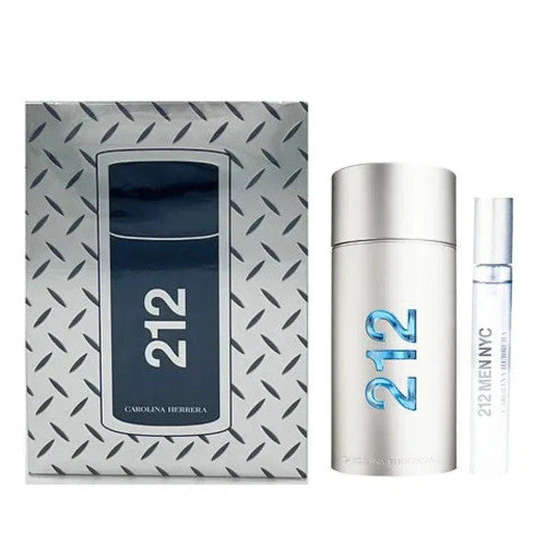 CAROLINA HERRERA 212 TRAVEL 2PC SET MEN'S GIFT SET, EDT