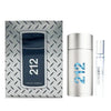 CAROLINA HERRERA 212 TRAVEL 2PC SET MEN'S GIFT SET, EDT