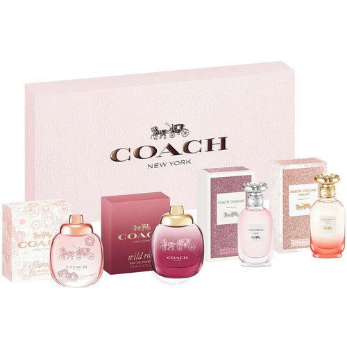 COACH MINI 4PC SET, WOMEN'S GIFT SET, EDP