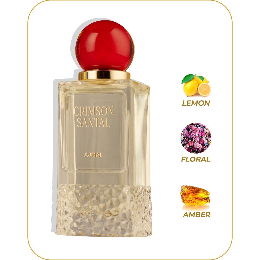 CRIMSON SANTAL 3.4OZ, UNISEX PERFUME, EDP