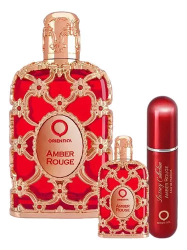 ORIENTICA AMBER ROUGE 4PC SET, WOMEN'S PERFUME