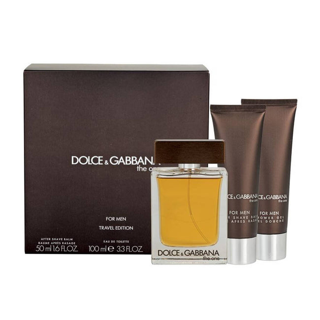 D&G THE ONE 3PC SET, MEN'S GIFT SET, EDT