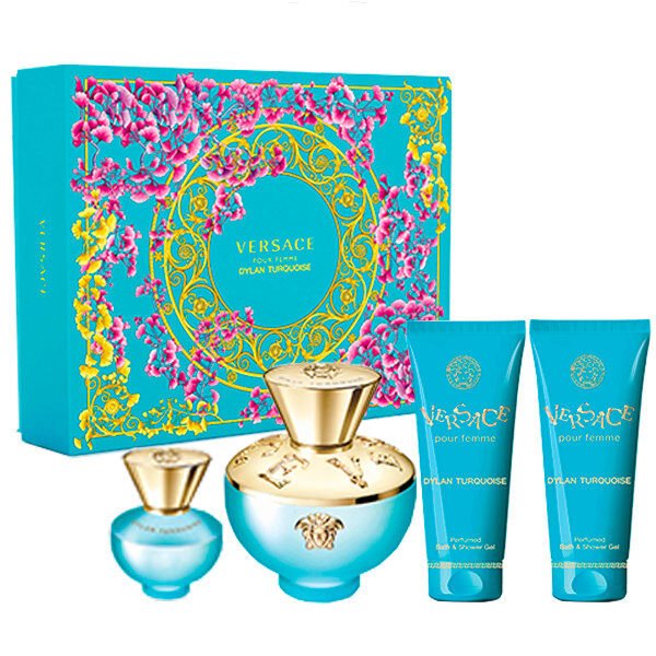 DYLAN TURQUOISE 4PC SET, WOMEN'S GIFT SET, EDP
