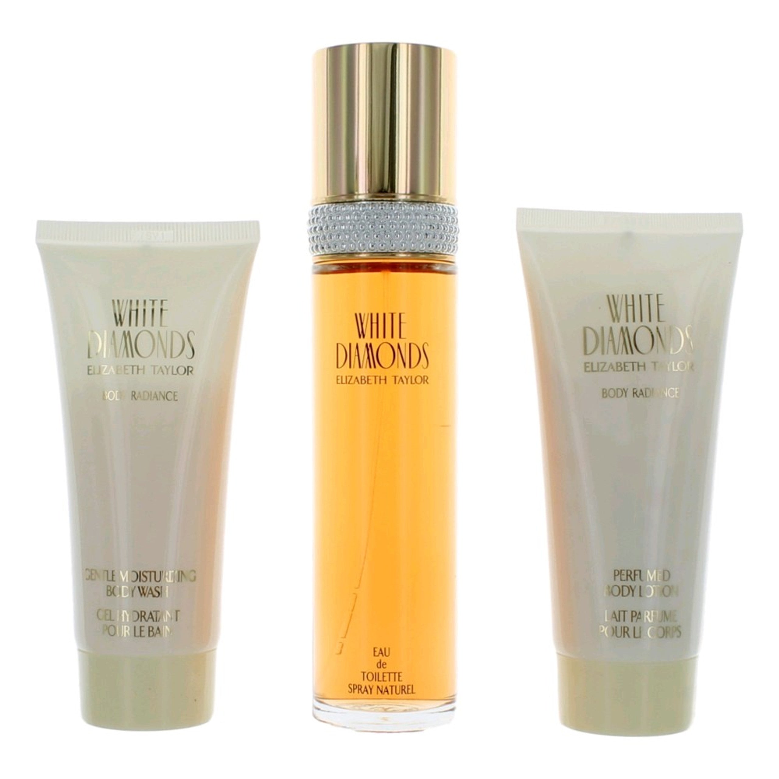 WHITE DIAMOND 3PC SET, WOMEN'S GIFT SET, EDT