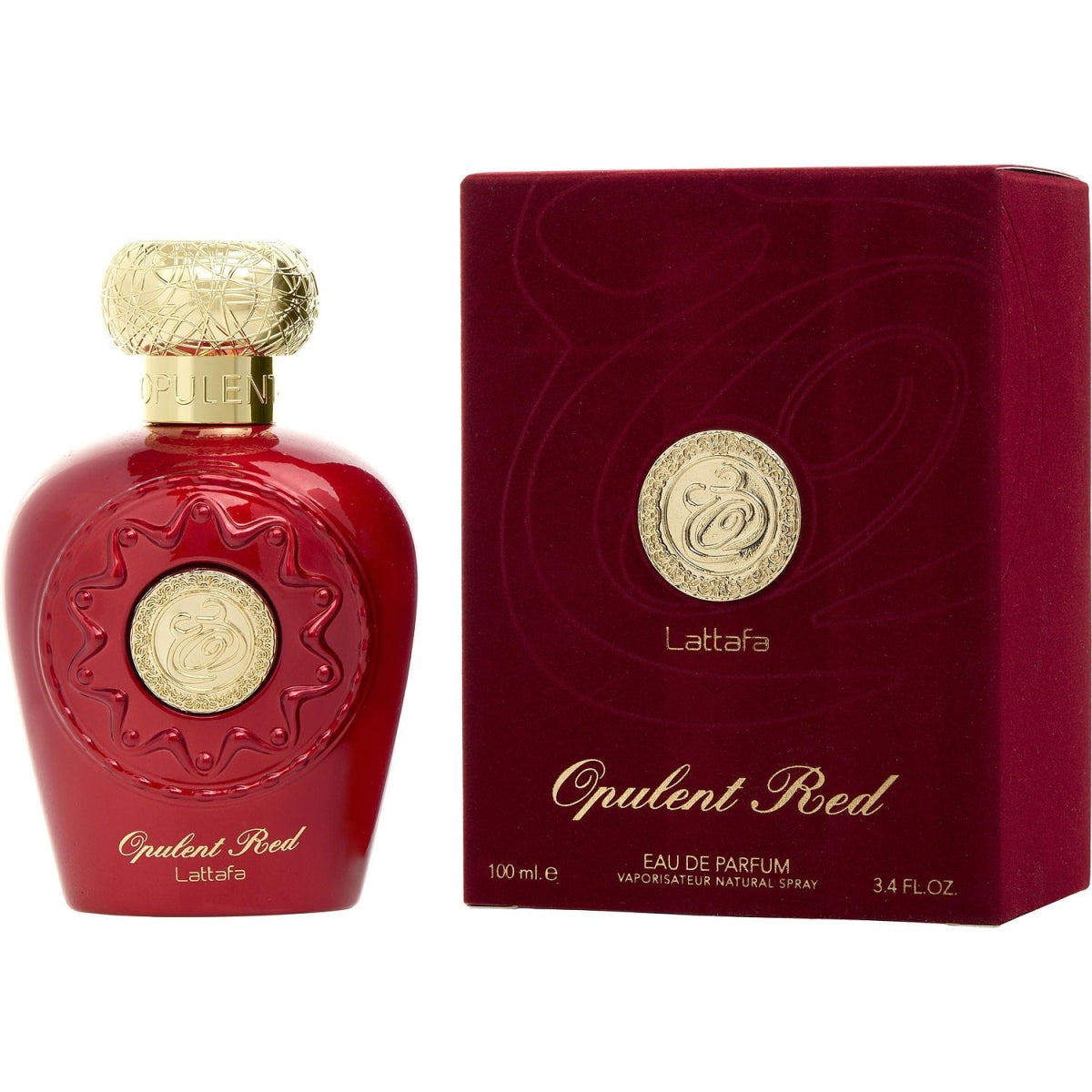 LATTAFA OPULENT RED 3.4, MEN'S PERFUME, EDP