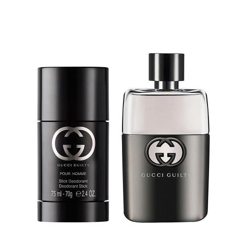 GUCCI GUILTY 2PC SET, MEN'S GIFT SET, EDT